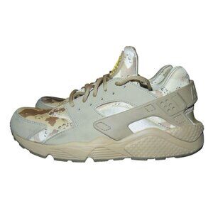 Nike Air Huarache Run Desert Ochre Canteen Camo Low Top Sneakers Kicks AT6156200
